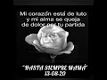 Despedida de mamá... ✝️  #LinaBecerraDeUrupeque  🌠🙌😞🥺😢😓 13 de agosto 2020....