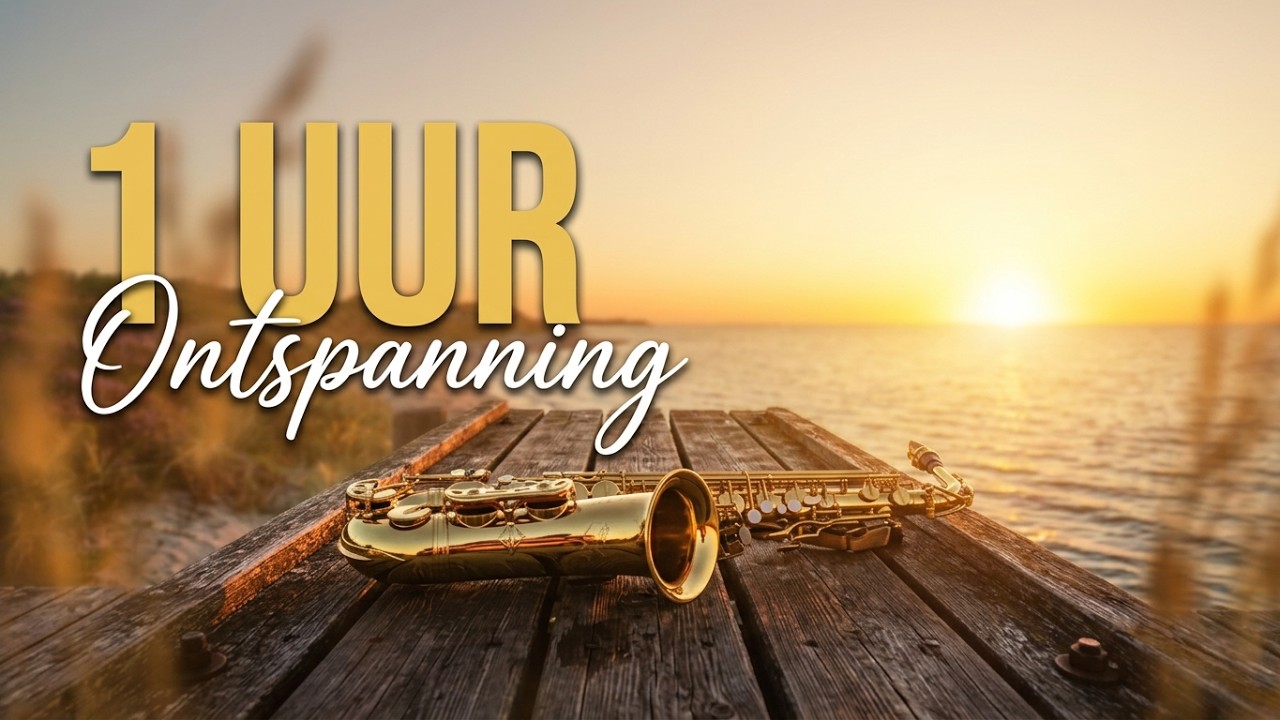 1 Uur Rustgevende Saxofoon muziek | Piano, Harp & Saxofoon | Ontspanning