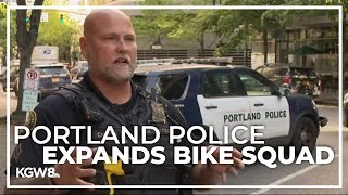 Portland police expands downtown bike squad