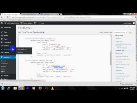 How to change your custom post type menu text