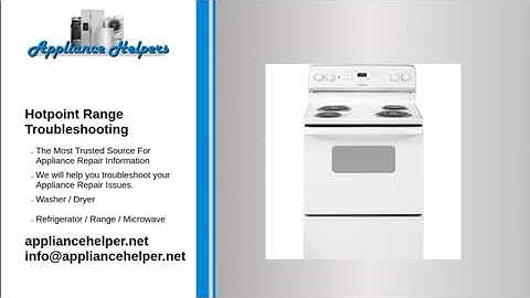 Hotpoint Range Troubleshooting