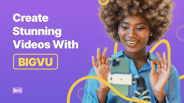 Create Catchy & Professional Videos with BIGVU Teleprompter App