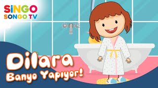 Di̇lara Banyo Yapıyor Singosongo Tv I İsme Özel Çocuk Şarkıları
