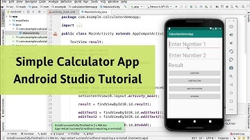 Android calculator app tutorial - Android Studio 2019 latest version