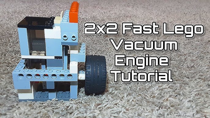 Butterfly Lego Vacuum Engine Tutorial! 