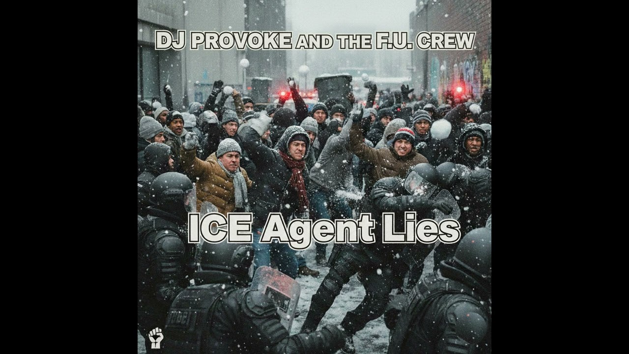 DJ Provoke and the F.U. Crew - "Ice Agent Lies" || Rap Music / Protest Music