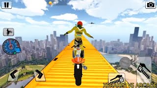 Uk Bike Impossible Tracks Race: 3D Motorcycle Stunts - Android GamePlay 2019 screenshot 3