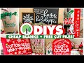 Grab these CHEAP Dollar Tree blanks to DIY AMAZING Budget Christmas Cricut Crafts + Gifts 🙌