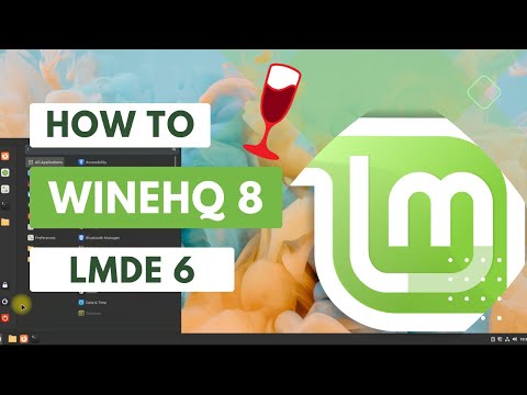 How to Install WineHQ on Linux Mint Debian Edition 6 "Faye" | Wine on LMDE 6 "Faye"