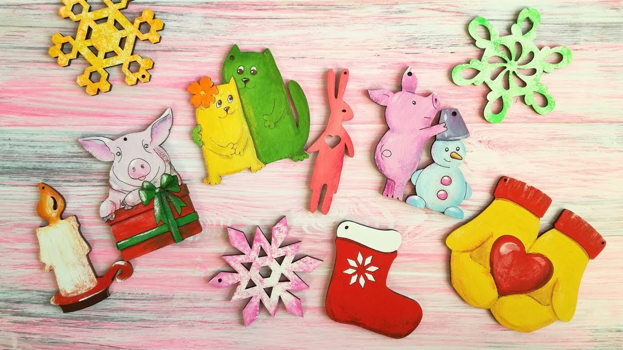 Рисуем на фанерных заготовках - YouTube