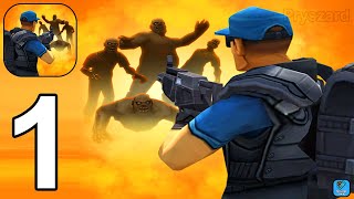 Zombie Squad: Join to Strike - Gameplay Walkthrough Part 1 Tutorial (iOS,Android) screenshot 2