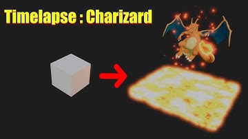 🔥🔥 Timelapse Charizard in 3D! | Sculpting, Modeling & Texturing 🎨🔥🔥