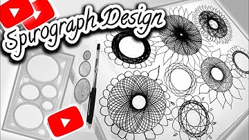 Spirograph Design Ruler 📏 | Magic Ruler @spirographdesignbysaima