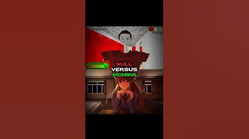 Null Vs Monika #edit #baldisbasics #vs #dokidokiliterature #shorts