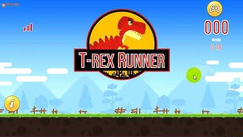 HTML5 Games Demonstration&Walkthrough:T-Rex Runner