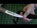 правка клинка якутского ножа