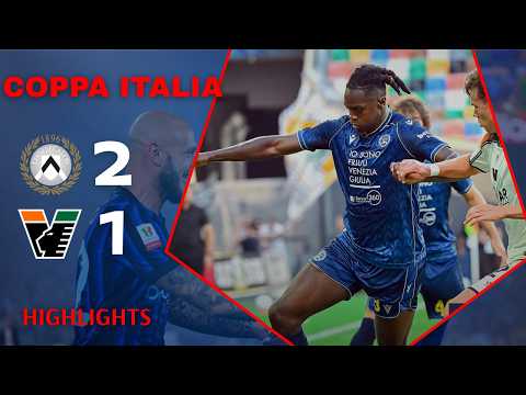 Udinese - Venezia | 2-1 | Highlights | Coppa Italia 2026-27 | udinese venezia