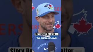 Max Scherzer’s daughter wrote a letter to the Blue Jays instead of Santa 🥹✉️ #MLB #Toronto