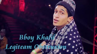 Bboy Khalil Trailer 2016(France/Legiteam Obstruxion )