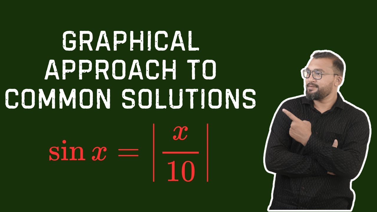 Solve EQUATIONS FAST with GRAPHICAL APPROACH 