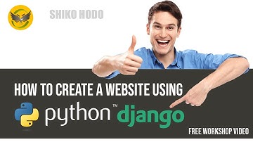 How to create a Website using Python Django - Free Workshop - Part 1
