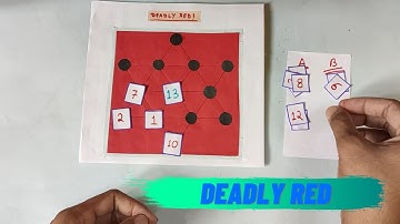 DIY Deadly Red Game | Episode 2 | Math Projects