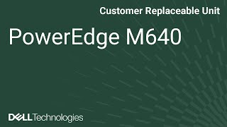 Dell Poweredge M640 And Fc640 Reset Password Via Jumpers