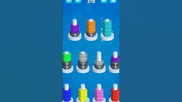 #nutsort hard level 270 challenge complete