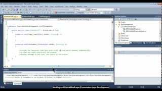 Topic 1.6 Part 2 ADMAddStaff.aspx web form development (Code Behind File) Profile