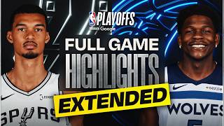 EXTENDED: #2 SPURS at #6 TIMBERWOLVES | FULL GAME 6 HIGHLIGHTS | May 15, 2026