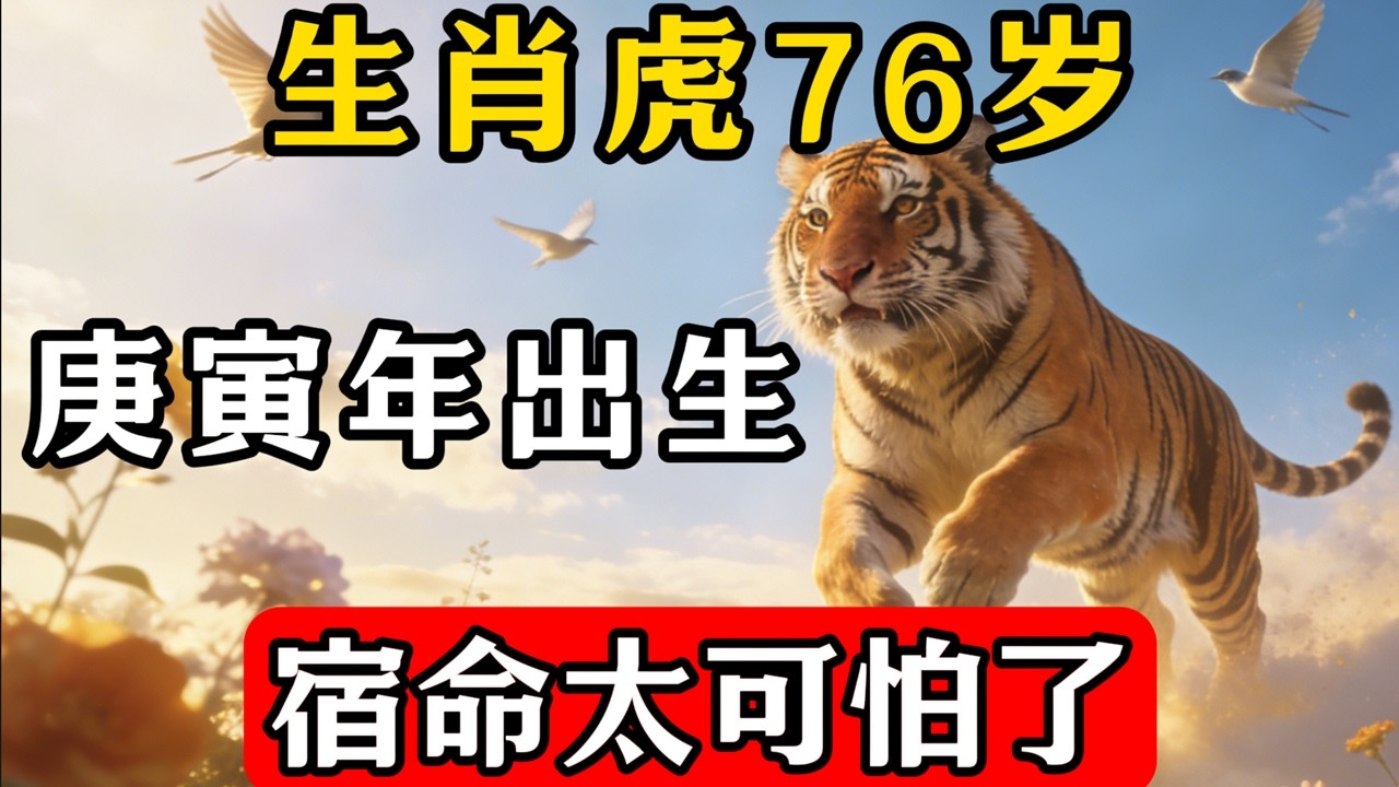 1950年生肖虎，庚寅年生人，2026年是76岁。毕生宿命如何？#福緣生肖館#屬相運勢#生肖#家運#手寫#生肖運勢的那些事#先知#風水變化#提升運勢