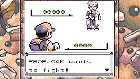 Pokémon Red/Blue Alternate Ending: Champion Oak (Arbitrary Code Execution)