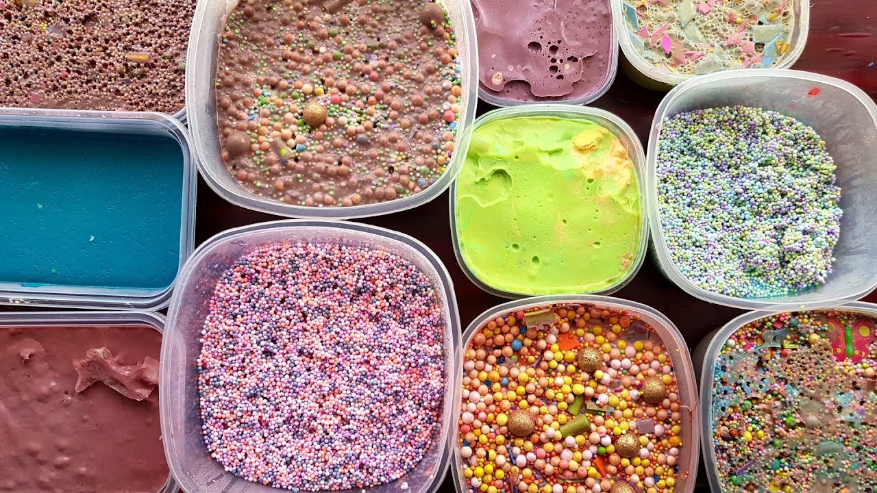 Slime Old Mixing 18 Slime Smoothie YouTube