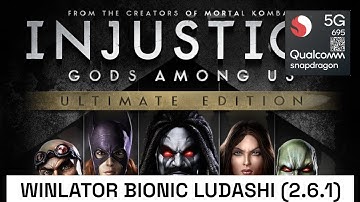 INJUSTICE 1 : ULTIMATE EDITION/WINLATOR/SD 695/+SLOW MOTION FIX