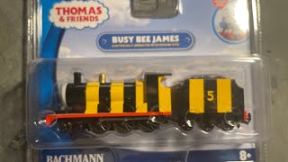 My Bachmann Thomas And Friends Review Ho Sclae Busy Bee James Part 1.