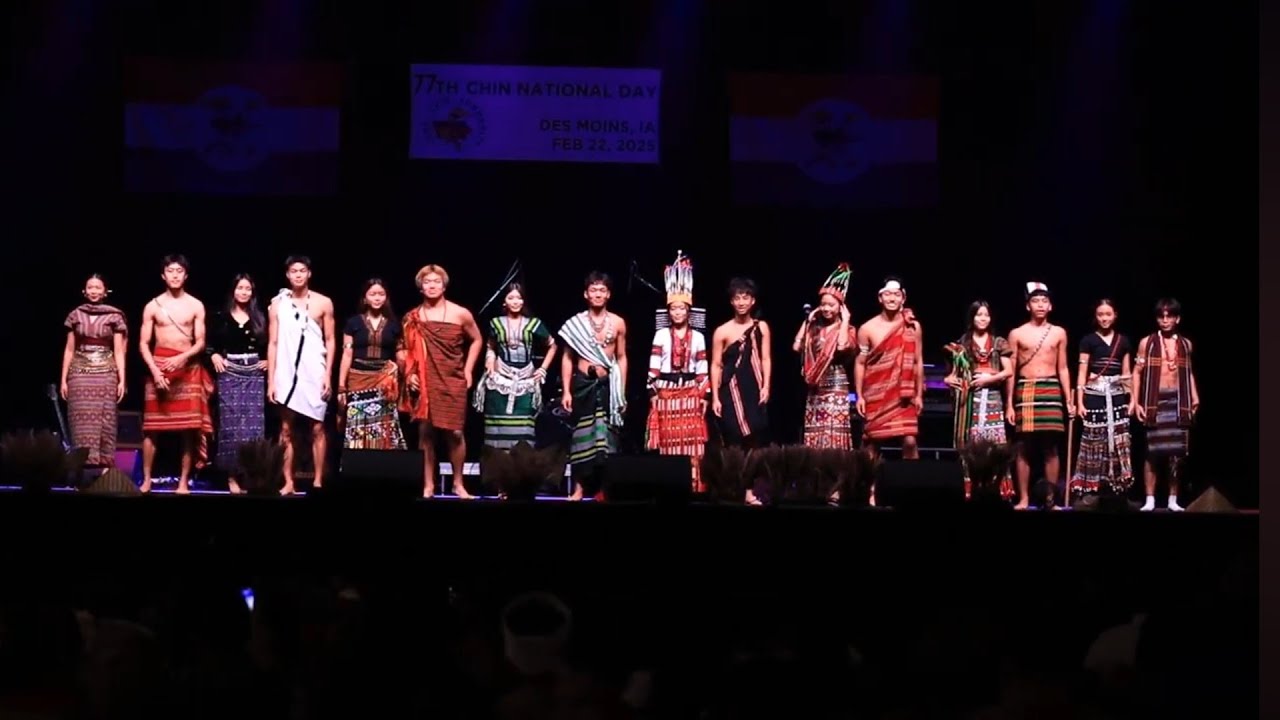 Traditional Fashion Show || Iowa Youth,  77th Chin National Day