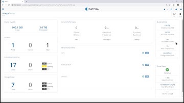 Datera Software-Defined Storage Demo: Change Tenant Quota