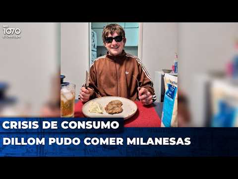 ❌ ¡IMPOSIBLE CON MILEI! DILLOM LE CUMPLIÓ EL SUEÑO A UN FAN DE COMER MILANESAS EN PLENA CRISIS