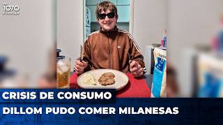 ❌ ¡IMPOSIBLE CON MILEI! DILLOM LE CUMPLIÓ EL SUEÑO A UN FAN DE COMER MILANESAS EN PLENA CRISIS