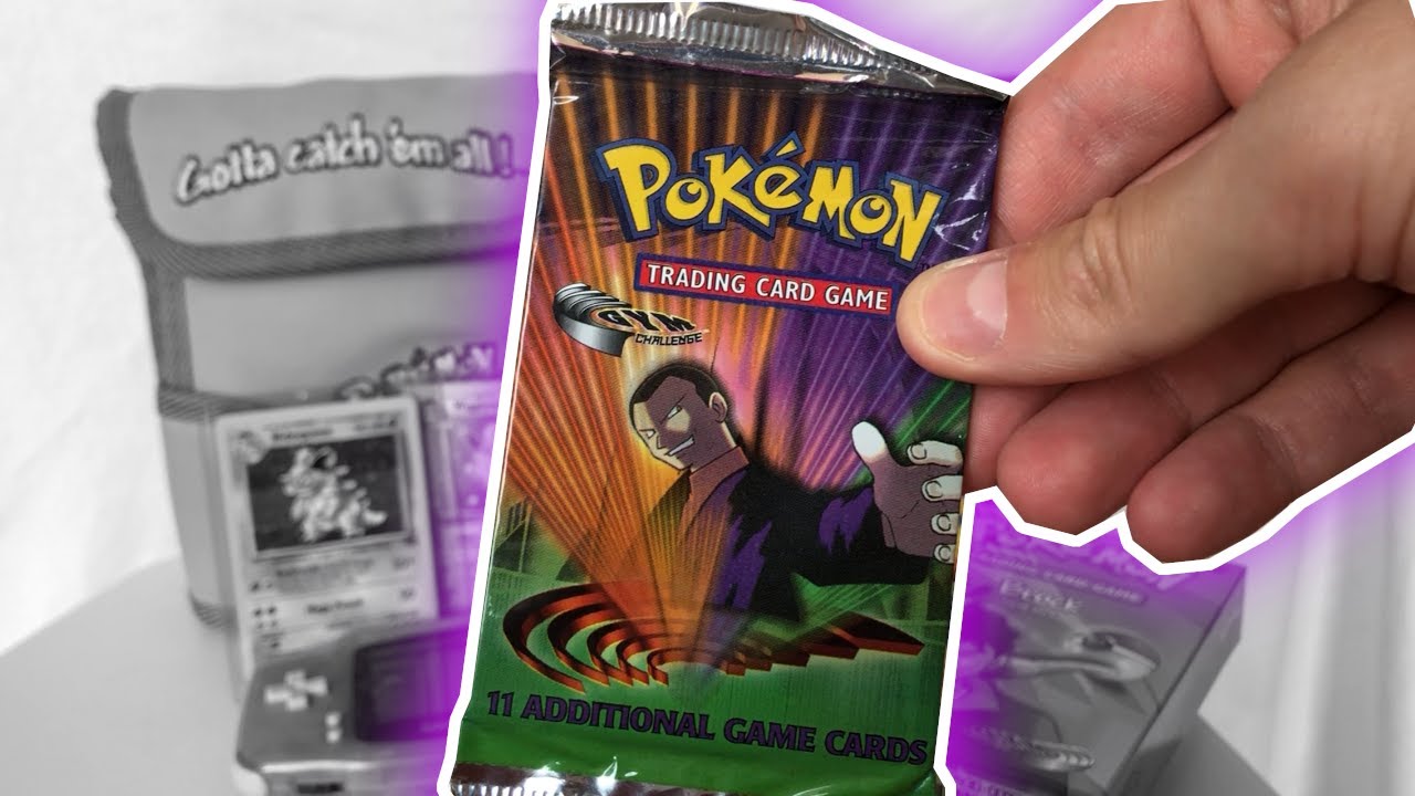 Opening My First Booster Pack in 20 Years! | Pokémon Gym Challenge