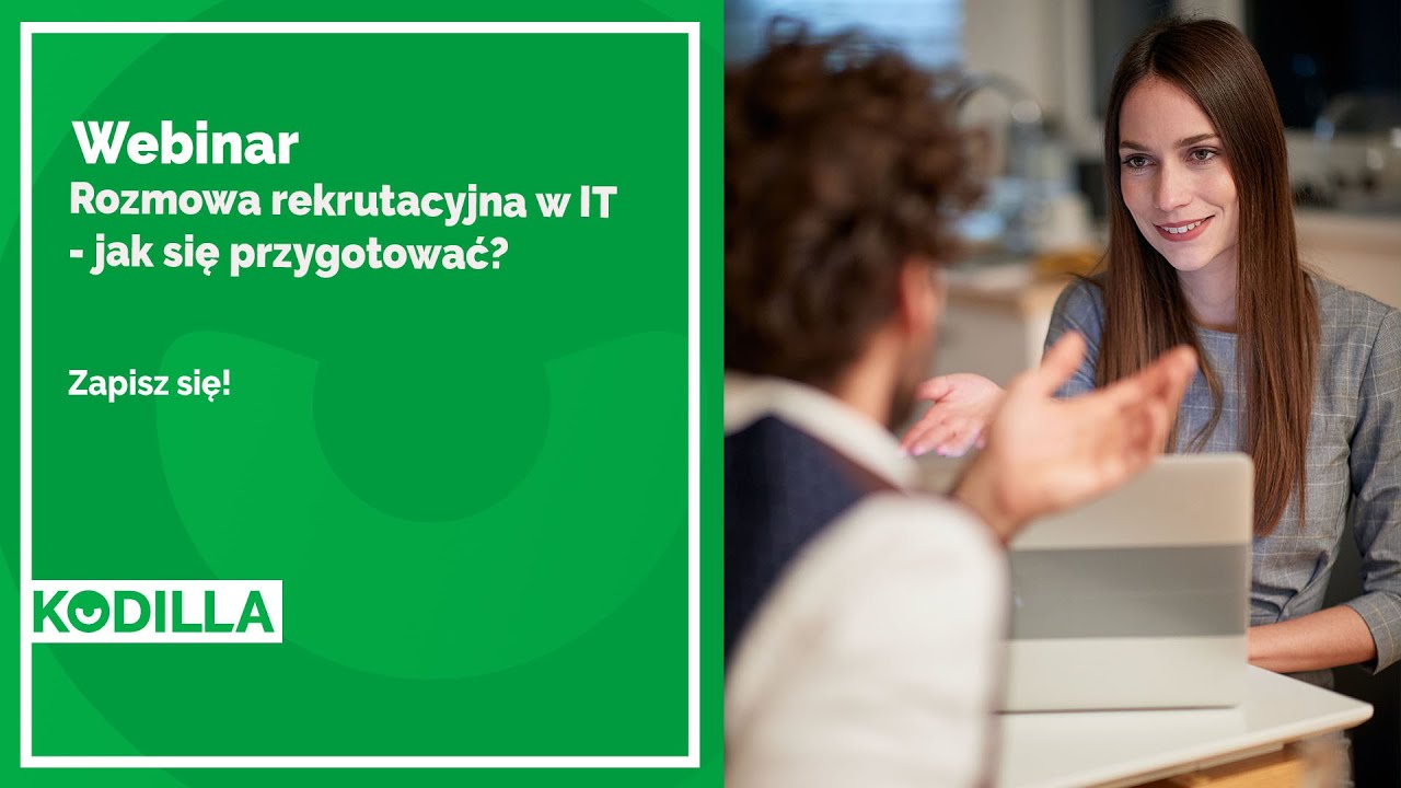 Webinar: Rozmowa rekrutacyjna w IT - jak się przygotować?