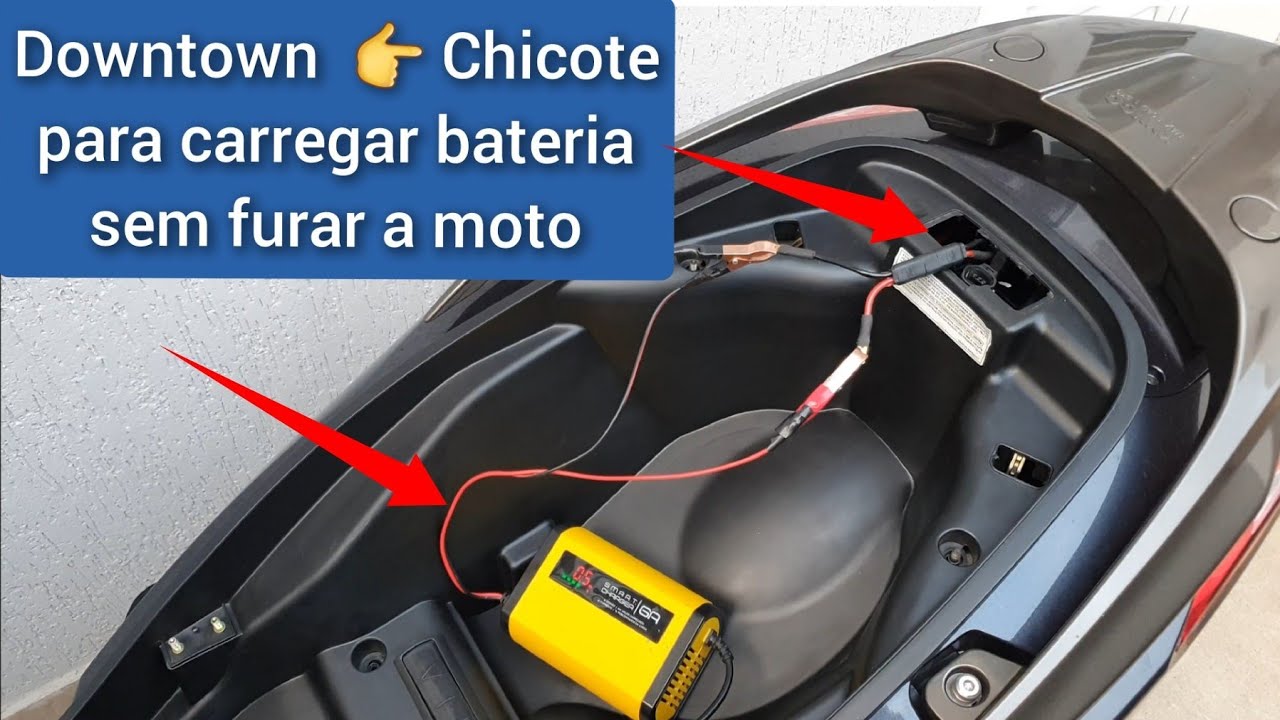 Carregando bateria sem desmontagem - Downtown 300