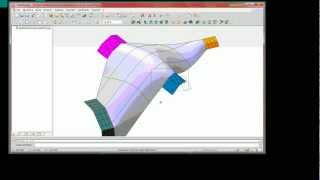 Using Gsm with Thinkdesign to connect more surfaces