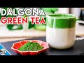 Dalgona Green Tea - No Egg & SO EASY!