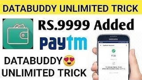 Databuddy app unlimited tricks 2018 | Databuddy online refer script | Databuddy app unlimited money