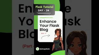 flask tutorial day 24 #coding #music #programming #webdevelopment