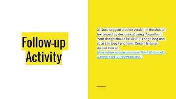 Multimedia Element - Text in Designing a Website (Follow-up Activity)