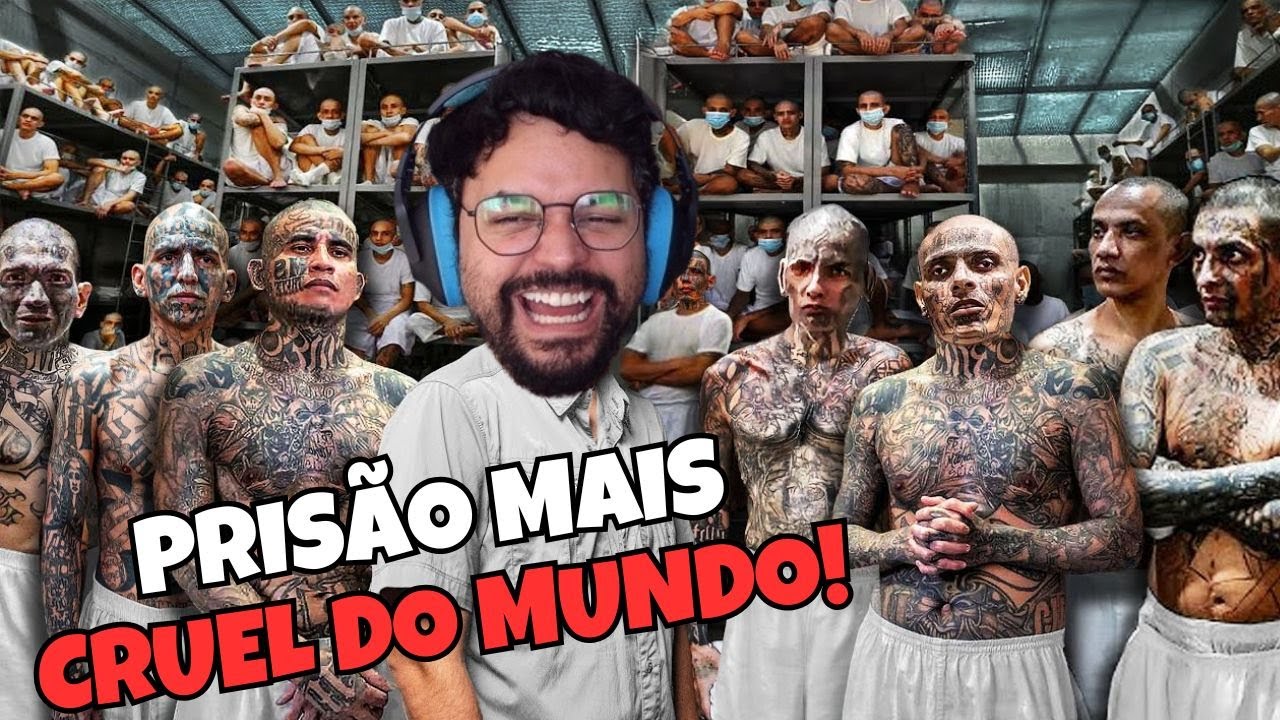 A Prisão de Maior Segurança do Mundo: CECOT (Os mais perversos estão aqui) Ruhi Çenet ‹ REACT ›