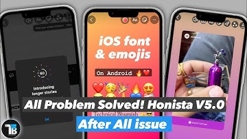 Honista v5.0 All Problem Solved | iOS Instagram On ANDROID | Emojis + Fonts + Round Edge on Android