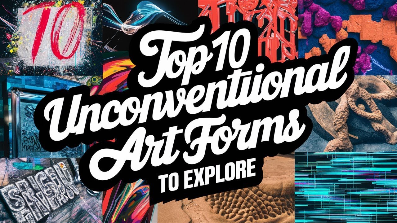 Top 10 Unconventional Art Forms to Explore